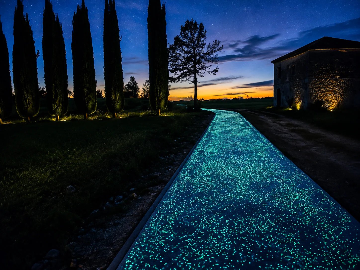 Photoluminescent Resin for Pavement: Selection and Installation