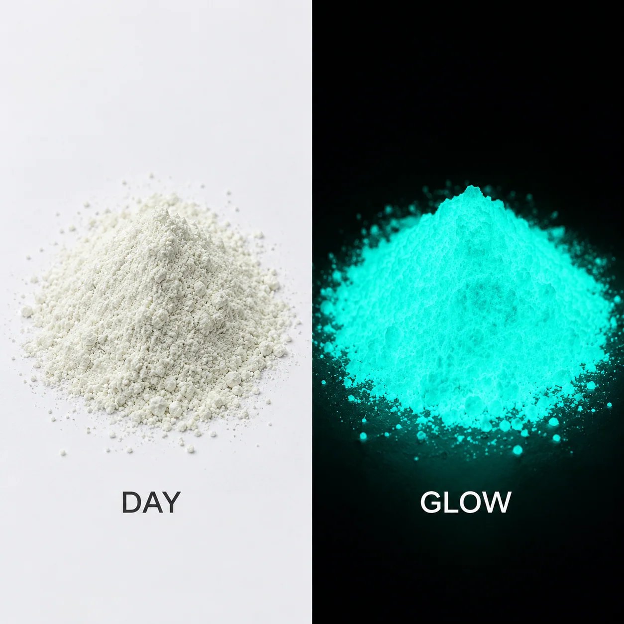 Blue-Green Glow Powder | Photoluminescent Pigment