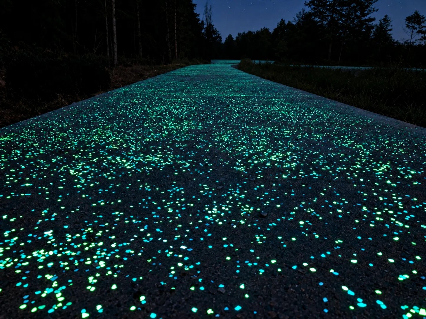 Photoluminescent Aggregate for Concrete, Asphalt and Resin Paving: How to Choose the Right System