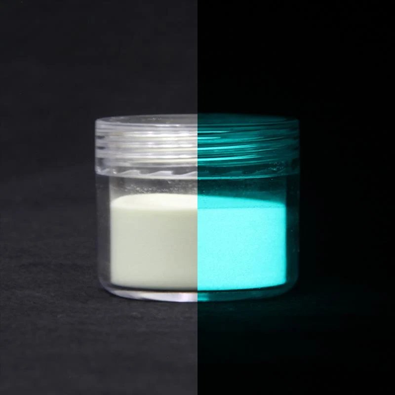 Long Afterglow Blue-Green Glow Powder | Photoluminescent Pigment