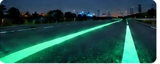 Cold-applied luminous road marking