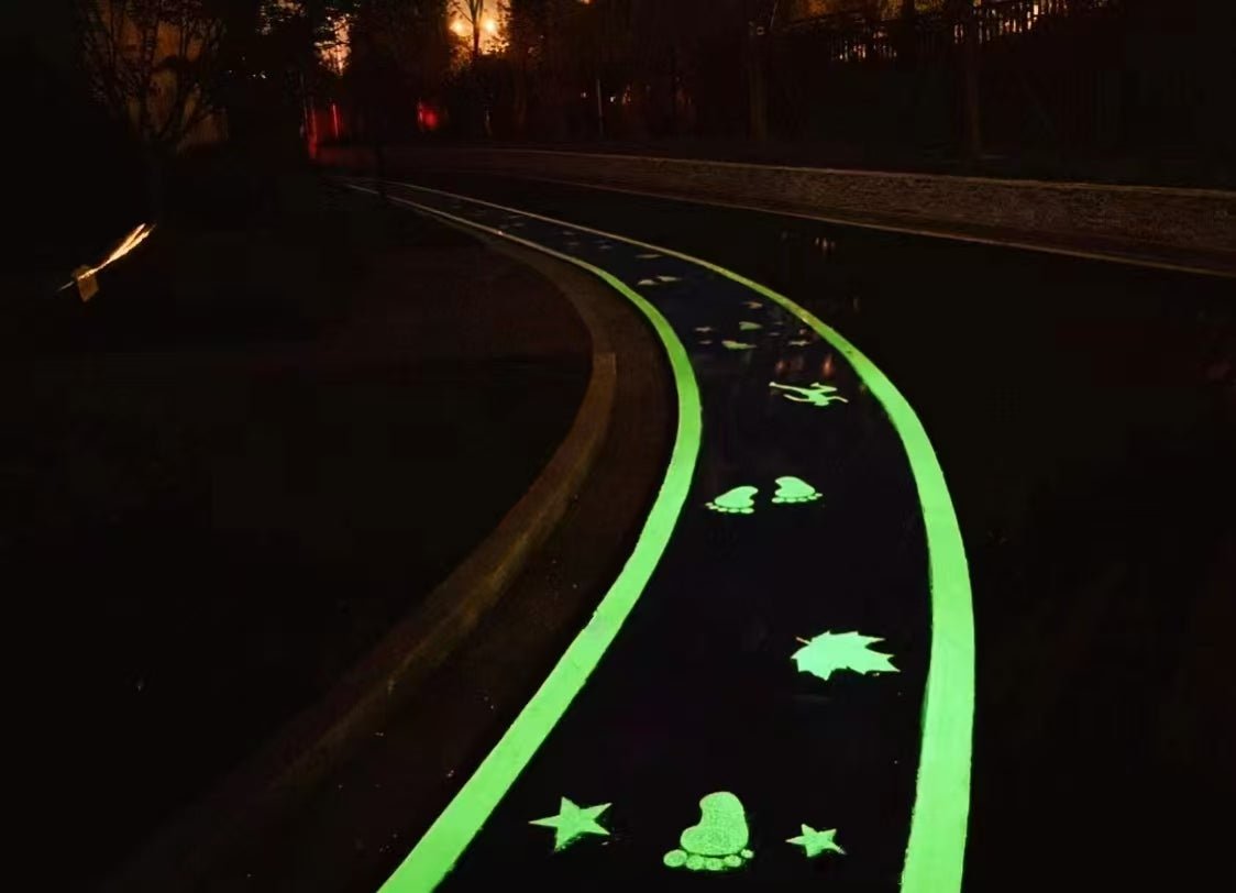 Cold-applied luminous path