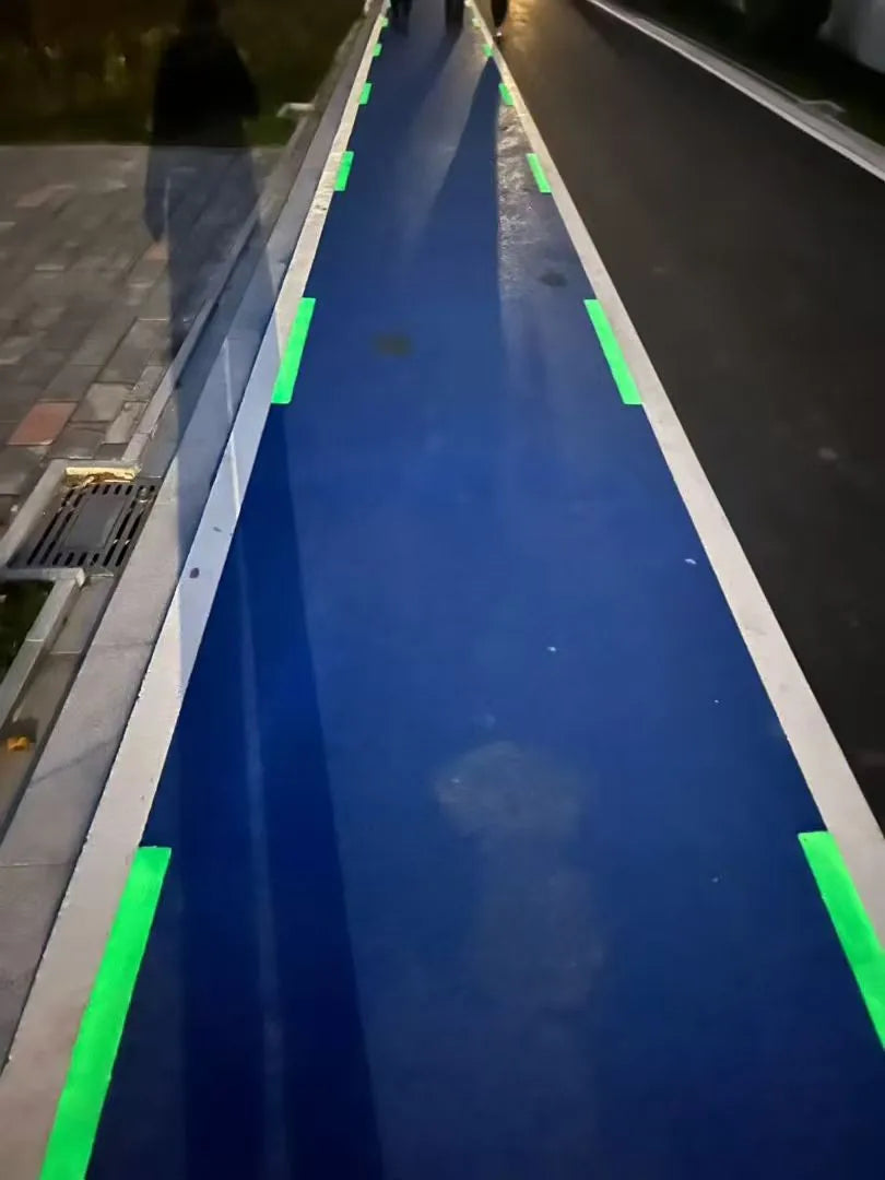 Outdoor luminous coating