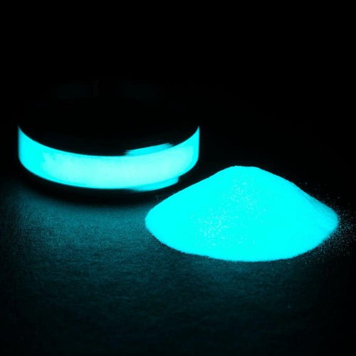 Blue-Green Glow Powder for Resin, Coatings & Safety Applications