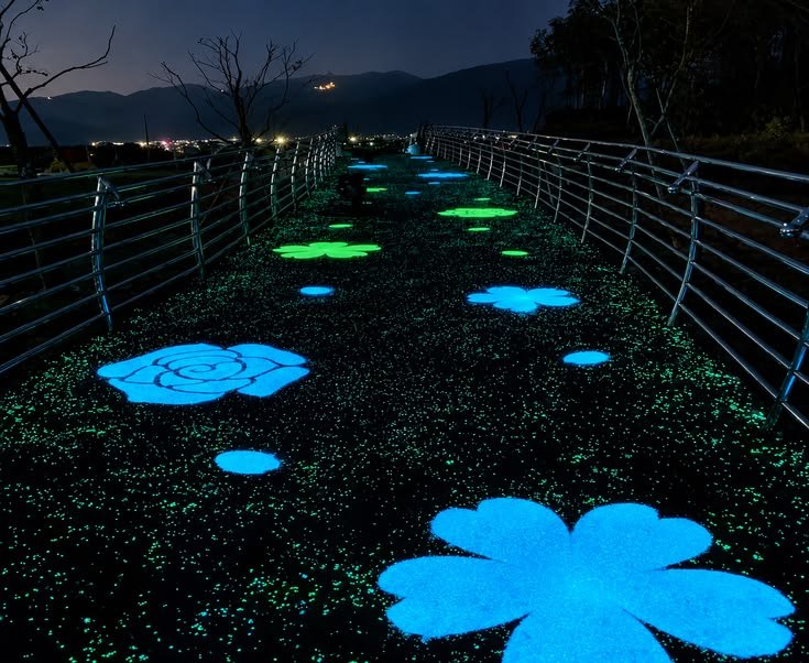 Glow in the Dark Stone Pavement: A New Trend in Landscape Design